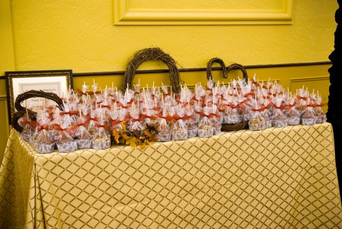 caramel apple favors