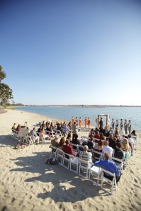Toes-in-the-sand San Diego wedding