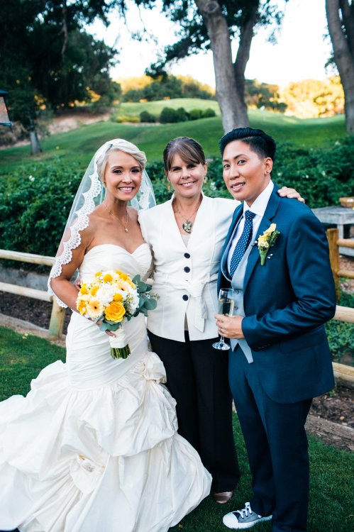 "Gayle, Thank you again for officiating our wedding! It was truly a pleasure to have you be a part of our big day - we couldn't have asked for a more perfect day!"~G&J- Photo by Melissa Abiador