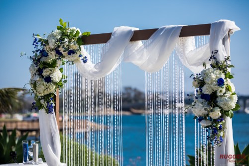 arch detail - flowers