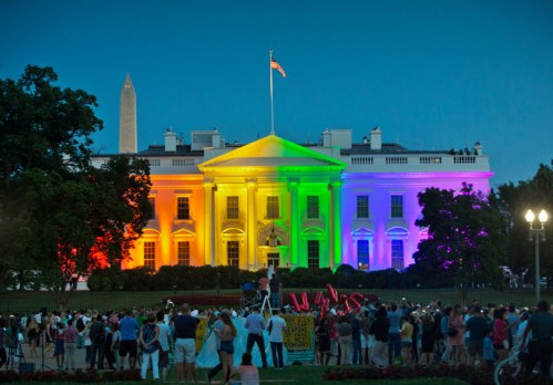 Gay Marriage White House Lit